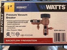 Watts 1 Inch Pressure Vacuum Breaker 800M4-QT picture