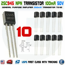 10pcs 2SC945 Amplifier NEC TO-92 Transistor C945 KCS945 NPN USA seller picture