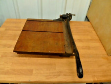 Old Vintage THE PREMIUM PATENTED JANUARY 15, 1895, PAPER CUTTER; 12
