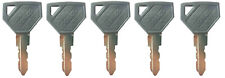 5 Replacement Yanmar and John Deere Models Tractor Ignition Keys 198360-52160 picture