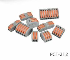 Durable Push-In Wiring Terminals Block Universals Mini Fast Wires Connectors New picture