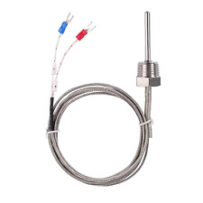 Waterproof K Type Thermocouple -  Grounded Temperature Sensor Probe for P picture