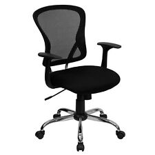 Flash Furniture Mesh Task Chair Gray and Black (H-8369F-BLK-GG) H8369FBLK picture