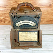 Weston DC Voltmeter Model 45 Vintage Untested picture