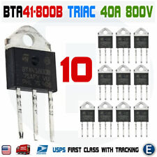 10Pcs BTA41-800B Triac ST MICRO Thyristor BTA41800B STM 40A 800V TOP-3L BTA41800 picture