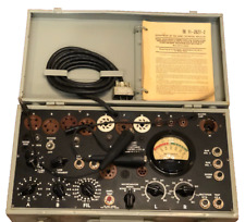 Vintage Signal Corps Tube Tester  I-177-B Military U.S. Army Radio Supreme Inc. picture