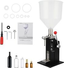 5-50ml Manual Paste Liquid Filling Machine Adjustable W/ 10L Transparent Hopper picture