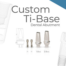 Ti-base Dental Abutment with 1mm &2mm Gum Height- We have all Implant System picture