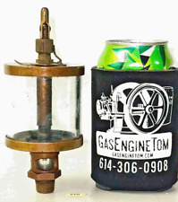 Essex Brass Corp No 4 OILER Hit Miss Gas Engine Steampunk Vintage Antique 3/8