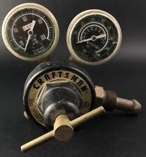 Vintage Craftsman Oxygen Welding Regulator Model 325AR-100 F1.4 picture