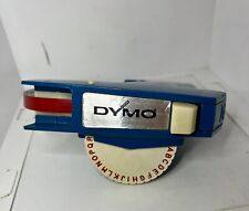 Vintage Dymo Label Maker Blue USA picture
