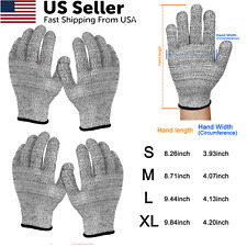 2Pairs Cut Proof Stab Resistant Safety Butcher Gloves Kitchen Level 5 Protection picture