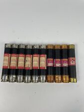 LOT OF 10, 60 AMP DUAL ELEMENT TIME DELAY CURRENT LIMITING 600V 60A FUSE Tested picture