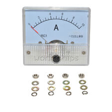 DC0-10A 85C1 Analog Panel AMP Current Testing Meter Ammeter Gauge White Tool picture