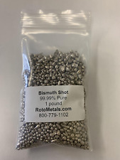Bismuth Shot (1 Pound | 99.99+% Pure) Raw Bismuth Metal by picture