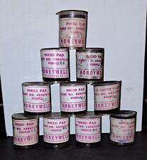 9 Vintage Honeywell Chart Recorder Purple Inked Pads in Original Containers picture