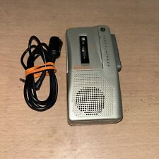 Vintage GE Micro Cassette Recorder 3-5375A w/ External Microphone Tested Working picture