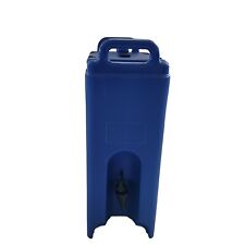 CAMBRO Insulated Beverage Server Container Hot/Cold 4.75 Gallon Navy Blue picture