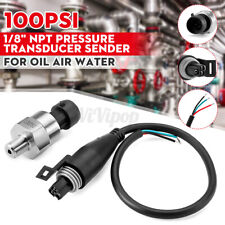100 PSI 1/8NPT Fuel Pressure Transducer Sender For Oil Fuel Air Water 5V US picture