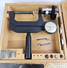 Vintage Ames Portable Hardness Tester Model 4 with Wood Box & Papers picture