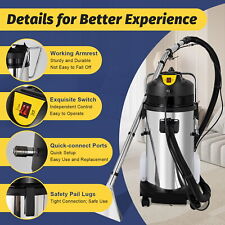 40L Pro 3in1 Commercial Cleaning Machine Carpet Cleaner Extractor Vacuum Cleaner picture