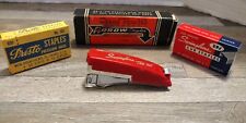 Lot Of Vintage Staples & A Swingline Top 50 Stapler picture