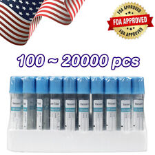 Carejoy New 100/2000pcs Vacuum Blood Collection Tubes EDTA 12 x 75mm 2ml medical picture