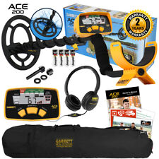 Garrett ACE 200 Metal Detector with Waterproof Coil, Headphones, Carry Bag picture