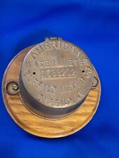 Vintage American  Buffalo Meter Co.   Buffalo NY.￼   Brass Water Meter  picture