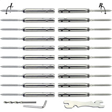 Swageless Cable Railing Hardware Kit, for 1/8 Stainless Steel Cable Railing Syst picture