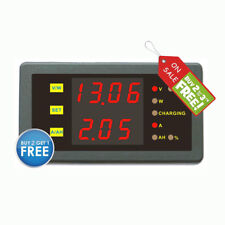 DC 120V 200A Volt Amp Combo Meter Battery Charge Discharge Indicator With Shunt picture