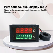 AC 80-300V 0-100A LED Digital Double Display Voltmeter Current Voltage Meter New picture