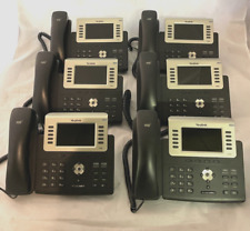 Lot of 6 - Yealink SIP-T29G IP Office Phones w/ Handset and Stands picture