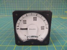 Westinghouse KA-231 Ammeter  Style ST-11981-1   0 to 300 / 0 to 600 A.C. Amperes picture