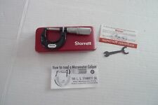 Starrett No. 436  Micrometer -With Case-Made In USA- Vintage picture