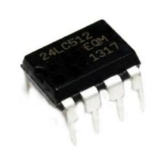 10PCS 24LC512-I/P DIP-8 24LC512 Microchip EEPROM 512K picture