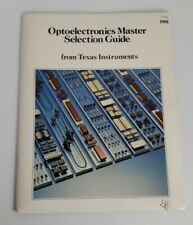Texas Instruments Optoelectronics Master Selection Guide CL-346A Vintage 1981 picture