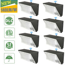 LED Wall Pack Light Dusk-to-Dawn Security Lighting Fixture Garage Backyard Barn picture