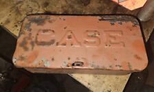 VINTAGE CASE TRACTOR EMBOSSED LID TOOL BOX SC DC S SI SO picture