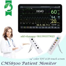 14'' color TFT LCD touch screen Patient Monitor  with ECG, RESP, NIBP, SpO2,TEMP picture