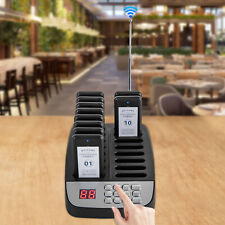 Restaurant Wireless Guest Paging System 10 Beepers Queuing Calling Pager Food picture