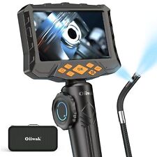 OIIWAK 1080P HD Inspection Camera Borescope Pipe Plumbing Duct Camera Dual Lens picture