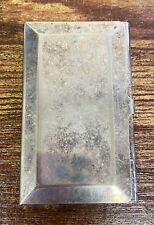VTG Reed & Barton 689 Silver Plate Business Card Holder Nice 124  picture