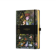 Castelli Milano Italy notebook Pocket Ruled Notebook - vintage PEONY picture
