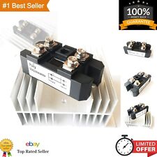 100A 1600V Full Wave Diode Module - Single Phase Bridge Rectifier with Heat Sink picture