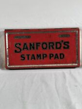 Vintage Sanford's Stamp Pad - Used picture