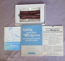 Vintage Dentsply Dental Trubyte Bioform Extended Range Shade Guide In Box 1973 picture