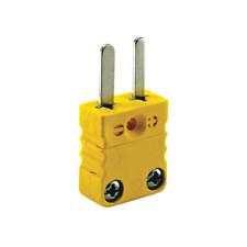 DAYTON 36GK84 Thermocouple Plug,K,Yellow,Miniature 36GK84 picture
