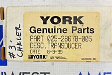 YORK 025-28678-005 CHILLER TRANSDUCER  WO#408830 NIB picture