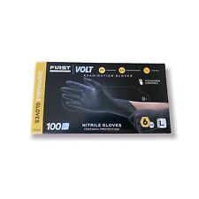 First Glove Black Nitrile Disposable Gloves Powder Latex Free 3, 5, & 6 Mil picture